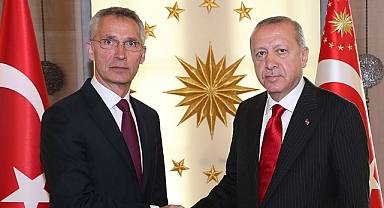Erdoğan, NATO Genel Sekreteri Stoltenberg ile Görüştü