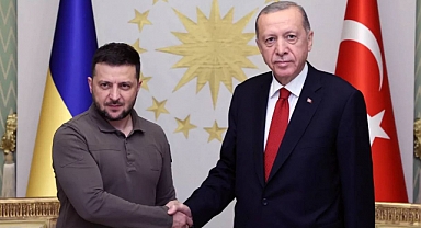 Erdoğan, Ukrayna Devlet Başkanı Zelensky ile Görüştü