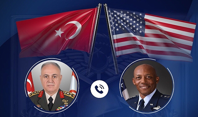 Genelkurmay Başkanı Gürak, ABD'li Mevkidaşı Charles Q. Brown Jr. ile Görüştü