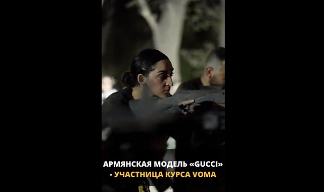 Gucci'nin Çirkinliği ile Bilinen Ermeni Modeli, Ermeni Terör Örgütü VOMA'ya  Katıldı - Haberler - TamgaTürk