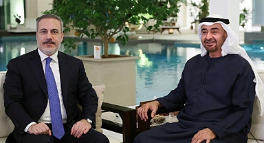 Hakan Fidan, BAE Devlet Başkanı Al Nahyan ile Görüştü