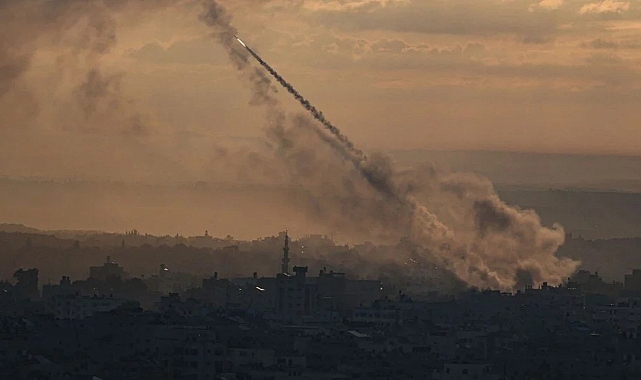 Filistinli Terör Örgütü Hamas, İsrail'i Vurdu: İsrail Savaş Durumu Alarmı İlan Etti