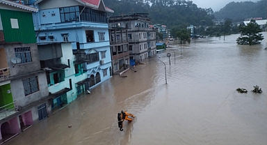 Hindistan'ın Sikkim Eyaletinde Baraj Patladı