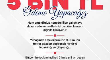 Hükümet Kesenin Ağzını Açtı: Emeklilere Bir Defaya Mahsus 5 Bin Lira