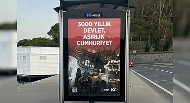 İletişim Başkanlığı, Atatürk ve Türk Bayrağı Olmadan 100. Yıl Afişi Hazırladı