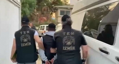 İzmir'de Terör Operasyonu: Kürtçü Terör Örgütü PKK Propagandası Yapan 5 Şüpheli Gözaltına Alındı
