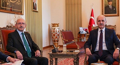 Kılıçdaroğlu, TBMM Başkanı Kurtulmuş'u Ziyaret Etti