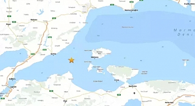 Marmara Denizi'nde 3.6 Büyüklüğünde Deprem