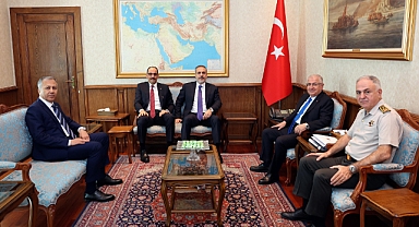 Milli Savunma Bakanlığı'nda Güvenlik Toplantısı