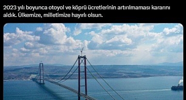 Otoyol ve Köprülere Zam