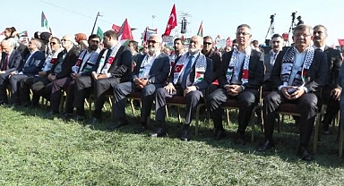 Saadet Partisi'nden İstanbul'da 'Filistin' Mitingi