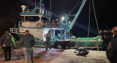 Samsun'da Balıkçıların Ağına Ceset Takıldı