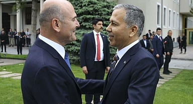 Süleyman Soylu, Ali Yerlikaya'yı Ziyaret Etti