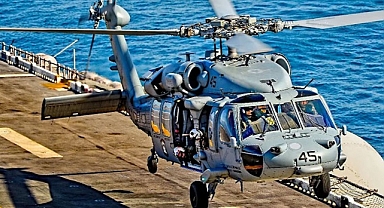 ABD Helikopteri Akdeniz'de Düştü: 5 Asker Hayatını Kaybetti