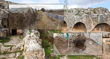 Adıyaman'da Perre Antik Kenti'nin Karşısına Çadır Kurup Kaçak Kazı Yaptılar
