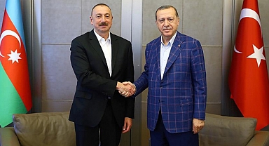 Erdoğan, Azerbaycan Cumhurbaşkanı Aliyev ile Görüştü