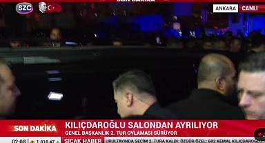 Kemal Kılıçdaroğlu 2. Tur Sonlanmadan Salondan Ayrıldı