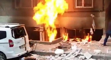 Küçükçekmece'deki Patlamanın Sebebinin Sprey Kutuları Olduğu Ortaya Çıktı