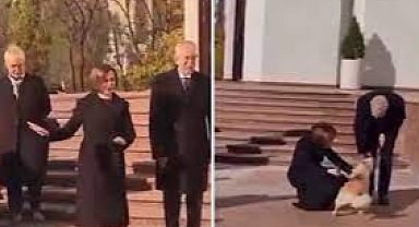 Moldova Cumhurbaşkanı'nın Köpeği Avusturya Cumhurbaşkanı'nın Elini Isırdı