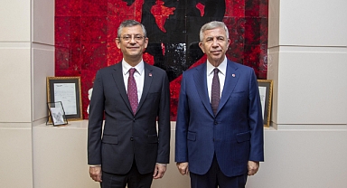 Özgür Özel, Mansur Yavaş ile Görüştü