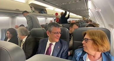 Özgür Özel, Tarifeli Uçakla Ankara'dan KKTC'ye Gitti