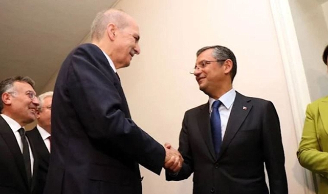 TBMM Başkanı Numan Kurtulmuş ile Özgür Özel Bir Araya Geldi