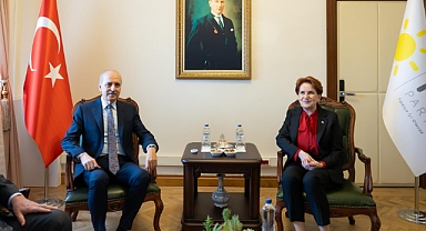 TBMM Başkanı Numan Kurtulmuş, İYİ Parti Lideri Meral Akşener ile Bir Araya Geldi