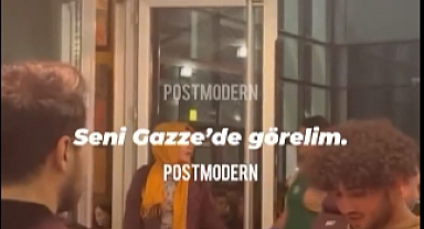 Vatandaşlar Kendilerini Taciz Eden Hamas Sempatizanına Tepki Gösterdi