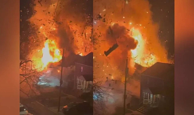 ABD'de Polisin Arama Yapmaya Gittiği Ev Havaya Uçtu
