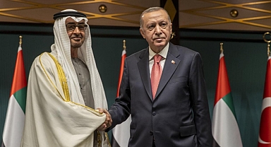 AKP'li Cumhurbaşkanı Erdoğan, BAE Devlet Başkanı Al Nahyan ile Görüştü