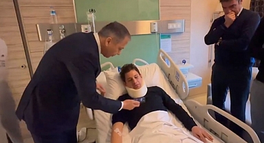 Ali Yerlikaya, Hakem Halil Umut Meler'i Ziyaret Etti