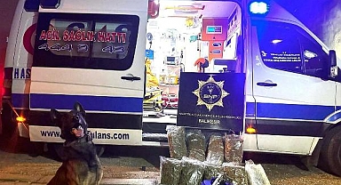 Ambulans ile Uyuşturucu Taşımacılığı: 9 Kilo Uyuşturucu Ele Geçirildi