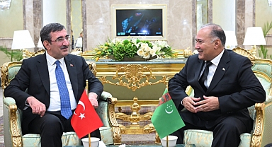 Cumhurbaşkanı Yardımcısı Yılmaz, Türkmenistan’a Gitti