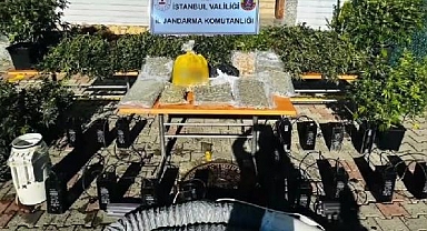Eyüpsultan’da Uyuşturucu Serasına Çevrilen Villaya Baskın