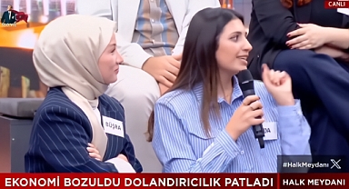 Halk TV'ye Çıkan Bir Kadın Kendisine 'Türk Genci' Denilmesine Tepki Göstererek 'Türkiyeli Genç' Denilmesini İstedi