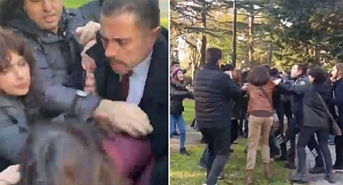 İstanbul Üniversitesi'nde Ağaç Süslemek İsteyen Öğrencilere Orantısız Müdahale