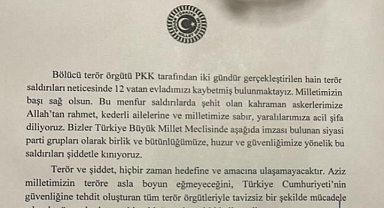 İYİ Parti TBMM'nin PKK Terörünü Kınaması İçin Metin Sundu: CHP İmza Atmadı, Grup Başkanvekilleri Arasında Tartışma Çıktı