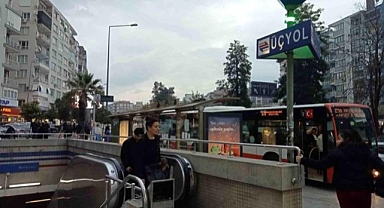 İzmir Üçyol Metrosunda Yürüyen Merdiven Çöktü: 5 Yaralı