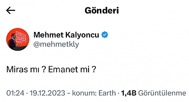 Kulis | AKP'nin İstanbul Adayı Mehmet Kalyoncu mu Olacak?