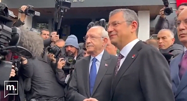 Özgür Özel, Kemal Kılıçdaroğlu'nu Çalışma Ofisinde Ziyaret Etti