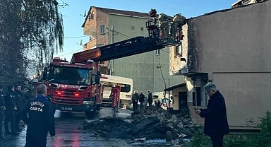 Üsküdar'da Yol Çalışması Sırasında Doğalgaz Borusu Patladı