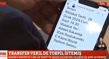 AKP'li Adalet Bakanı Yardımcısı Ramazan Can'ın Torpil Görüşmesi Kameralara Yansıdı