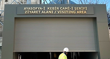 AKP Ecdad Mirasını Tahrif Etmeye Devam Ediyor: Ayasofya'ya Yapılan Kapı Tepki Çekti