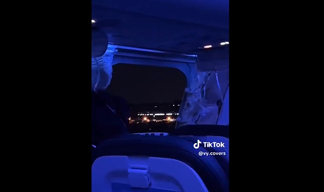 Alaska Havayolları Uçağının Gövdesinden Bir Parça Uçuş Anında Patladı: O Anlar Yolcuların Kameralarına Yansıdı
