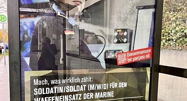 Alman Ordusu Personel İlanı Afişlerinde Türkçe İfade Kullandı: Donanmamızın Bir Parçası Ol