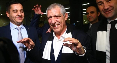 Beşiktaş'ın Anlaşmaya Vardığı Portekizli Teknik Adam Fernando Santos, İstanbul'a Geldi