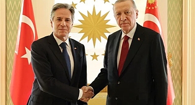 Blinken, Cumhurbaşkanı Erdoğan ve Hakan Fidan'la Görüştü