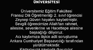 Hacettepe Üniversitesi'nde Bir Dönemde Üçüncü İntihar Vakası: Rektörlük İntihar Olduğunu Söyleyemedi