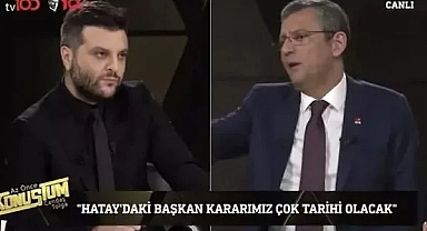 Hatay'da Lütfü Savaş'ı Yeniden Aday Gösteren Özgür Özel'in 'Hatay'da Vereceğimiz Karar Tarihi Bir Karar Olacak' Sözleri Yeniden Gündem Oldu
