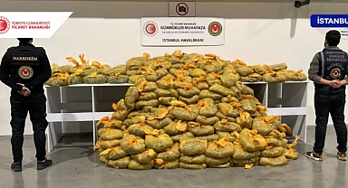 İstanbul Havalimanı'nda 568 Kilo Uyuşturucu Ele Geçirildi